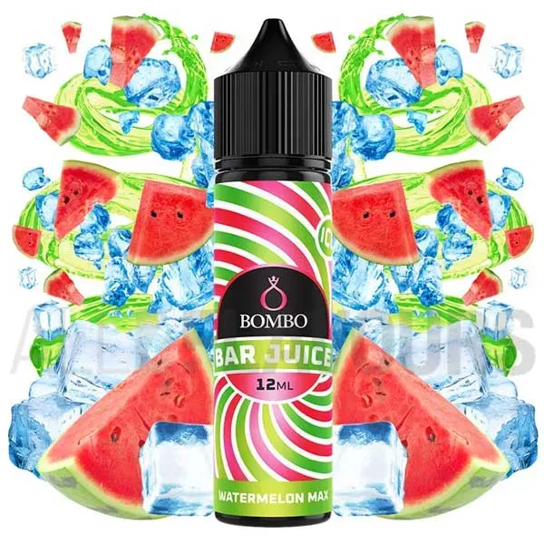 Aroma Ultra Watermelon Max Ice 12 ml Bombo Bar Juice sabor a sandía fresca
