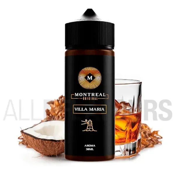 Aroma Villa Maria 30 ml Montreal Original con sabor a tabaco dulce