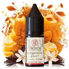 sales de nicotina Custard Bacco Reserve 10 ml Magnum vape con sabor a tabaco dulce