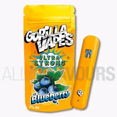 Pod Desechable CBD Ultra Blueberry Gorilla Vapes con 400 caladas