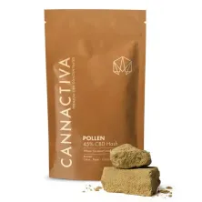 Hash Pollen 45% CBD Cannactiva embalaje
