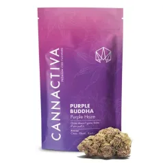 Purple Buddha Purple Haze CBD Cannactiva embalaje profesional