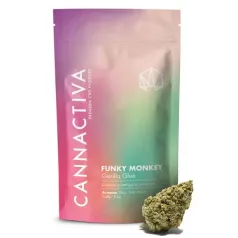 Funky Monkey Gorilla Glue CBD Cannactiva empaquetado de lujo
