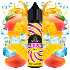 Aroma Triple Mango Ice 12 ml Bombo Bar Juice sabor a mango dulce y fresco.