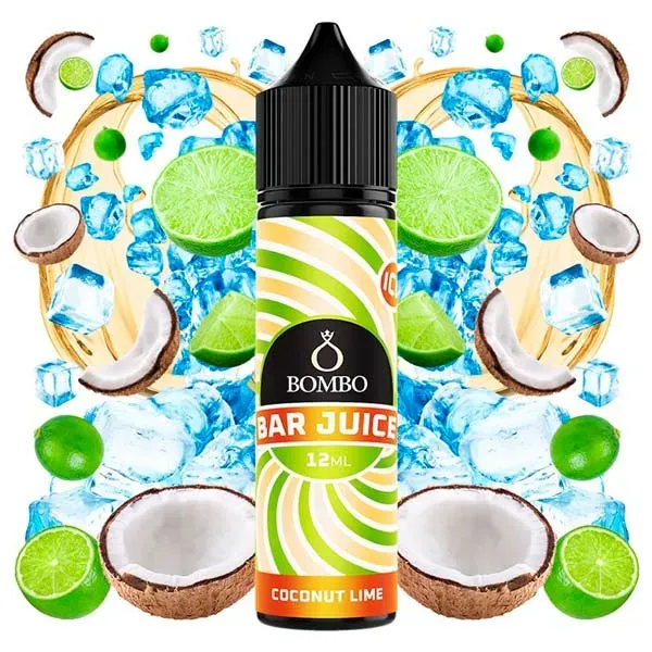 Aroma Coconut Lime Ice 12 ml Bombo Bar Juice sabor a coco y lima helados