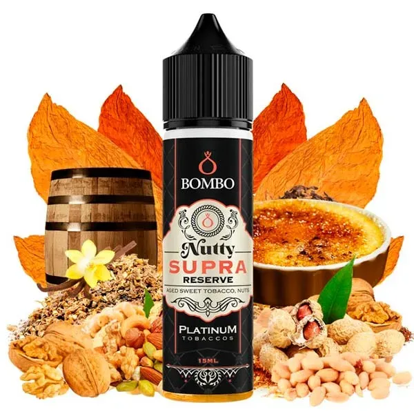 Aroma Nutty Supra Reserva 15 ml Bombo & Kings Crest