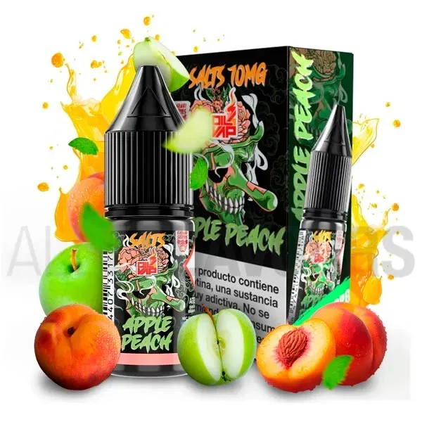 sales nicotina Apple Peach 10 ml Kabuki Series Oil4vap sabor frutal