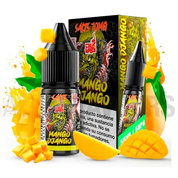Sales de nicotina Mango Django 10 ml Kabuki Series Oil4vap con sabor a mango dulce Sales de nicotina Mango Django 10 ml Kabuki Series Oil4vap con sabor a mango dulce
