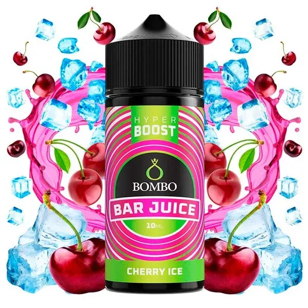 Aroma Cherry Ice 10 ml Bombo Bar Juice Hyper Boost sabor cereza