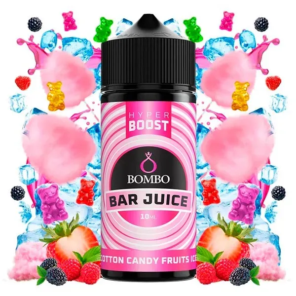 Aroma Cotton Candy Fruits Ice 10 ml Bombo Bar Juice Hyper Boost