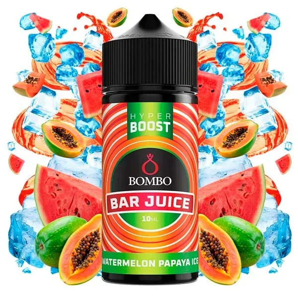 Aroma Watermelon Papaya Ice 10 ml Bombo Bar Juice Hyper Boost sabor frutal
