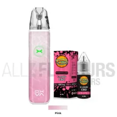 Pack Vaper Oxva + Líquido CBD Isolate 600 MG Pink