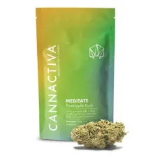 Meditate Pineapple Kush CBD Cannactiva packaging