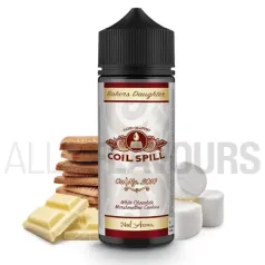 Aroma vapeo bakers daughter coil spill 24 ml sabor a galletas con malvavisco y chocolate blanco