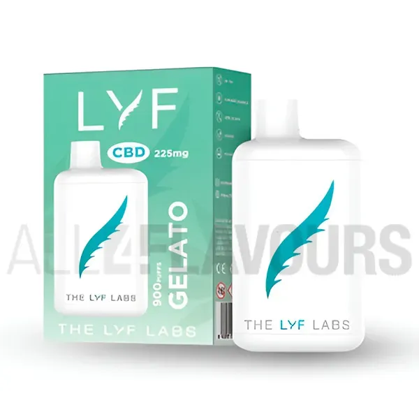 Pod desechable Pocket cbd Gelato 225 mg  Lyf sabor variedad gelato