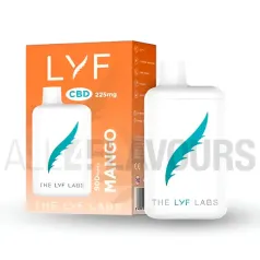 Pod desechable Pocket cbd Mango 225 mg Lyf sabor a mango