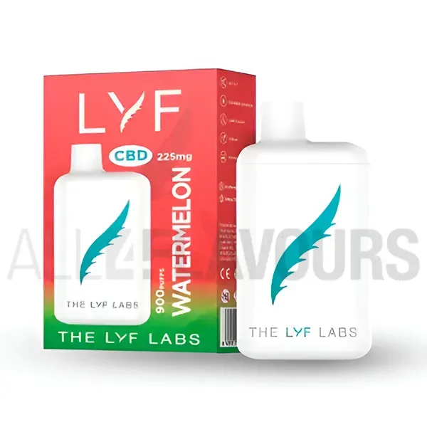 Pod desechable Pocket cbd Watermelon 225 mg Lyf sabor sandía