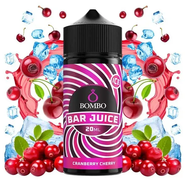 Aroma Cranberry Cherry 20 ml Bombo Bar Juice sabor a arándanos rojos y cerezas Aroma Cranberry Cherry 20 ml Bombo Bar Juice sabor a arándanos rojos y cerezas