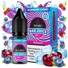 Sales de nicotina Blueberry Cherry 10 ml Bombo Bar Juice