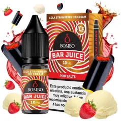 Stawberry Cola Ice Cream 10 ml Bombo Bar Juice sabor a helado de vainilla con refresco de cola