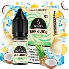 Pineapple Coconut Ice 10 ml Bombo Bar Juice sabor frutal refrescante