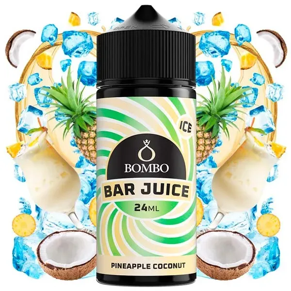 Aroma Pineapple Coconut Ice 24 ml Bombo Bar Juice sabor tropical Aroma Pineapple Coconut Ice 24 ml Bombo Bar Juice sabor tropical