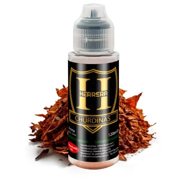 Aroma Churdinas 10 ml Herrera con sabor a tabaco intenso y realista