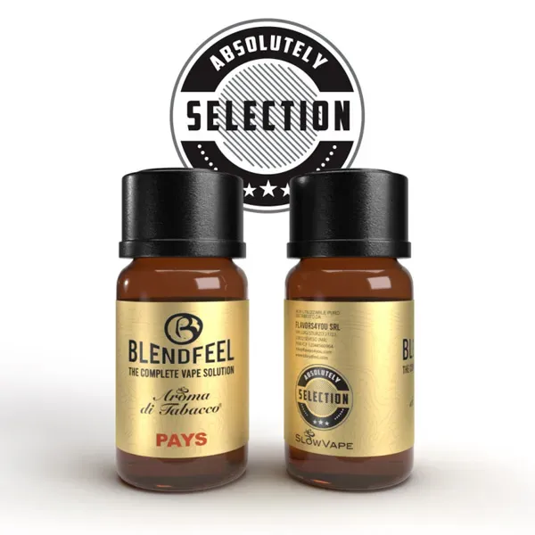 extracto orgánico tabaco sin nicotina Pays10 ml Blendfeel sabor a tabaco