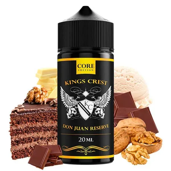 Aroma Don Juan Reserve 20 ml Kings Crest con sabor a tarta dulce
