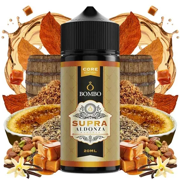 Aroma longill Supra Aldonza Reserva 20 ml Bombo con sabor a tabaco dulce