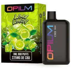 Vaper Desechable CBD Lima Limón 3 ml Opium