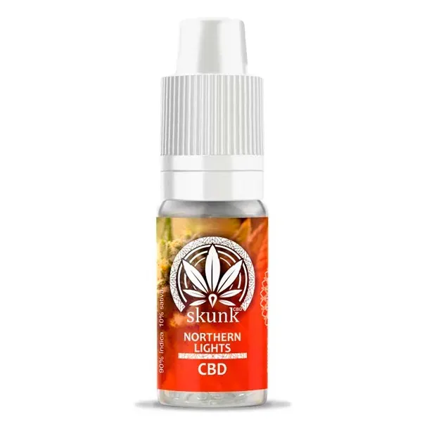 Líquido vapeo CBD Super Northen Lights de 10 ml de Skunk CBD