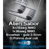 Resistencias Alien Sabor Chus Coils