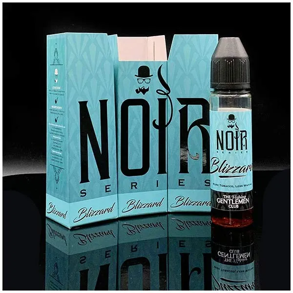 Extracto orgánico de tabaco Noir blizzard 20 ml sin nicotina