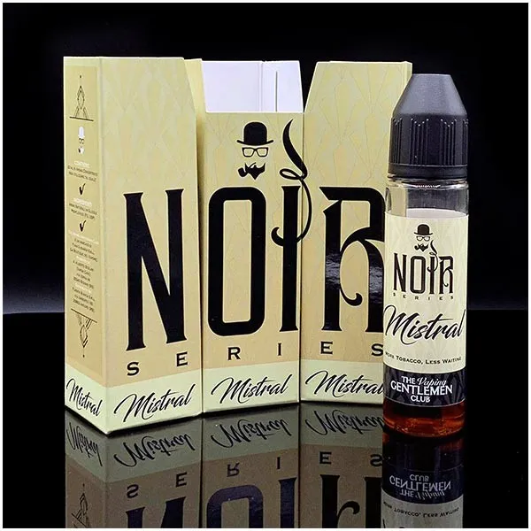 Extracto orgánico de tabaco Noir Mistral 20 ml sin nicotina Extracto orgánico de tabaco Noir Mistral 20 ml sin nicotina