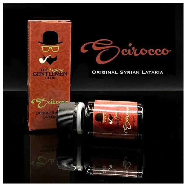 Extracto orgánico de tabaco scirocco 11 ml sin nicotina the vaping gentlemen club