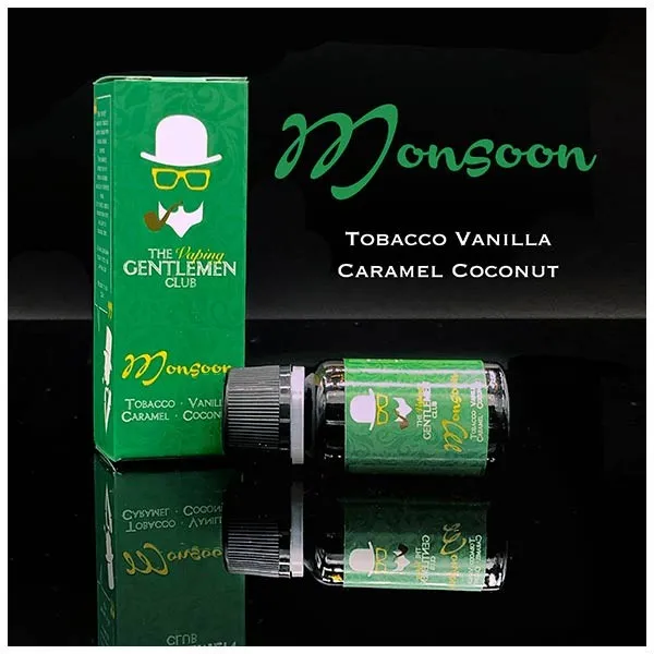 Extracto orgánico de tabaco monsoon 11 ml sin nicotina the vaping gentlemen club Extracto orgánico de tabaco monsoon 11 ml sin nicotina the vaping gentlemen club