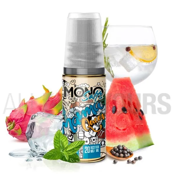 líquido sales de nicotina con sabor a gin tonic Mama Queen 10 ml 20 mg Mono Ejuice Salts