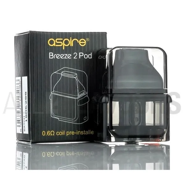 Cartucho Recambio POD Aspire Breeze 2 kit | All4flavours Cartucho Recambio POD Aspire Breeze 2 kit | All4flavours