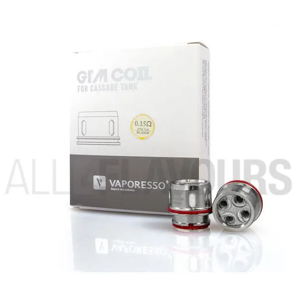 Resistencias de 0.4 ohmios vaporesso GTM
