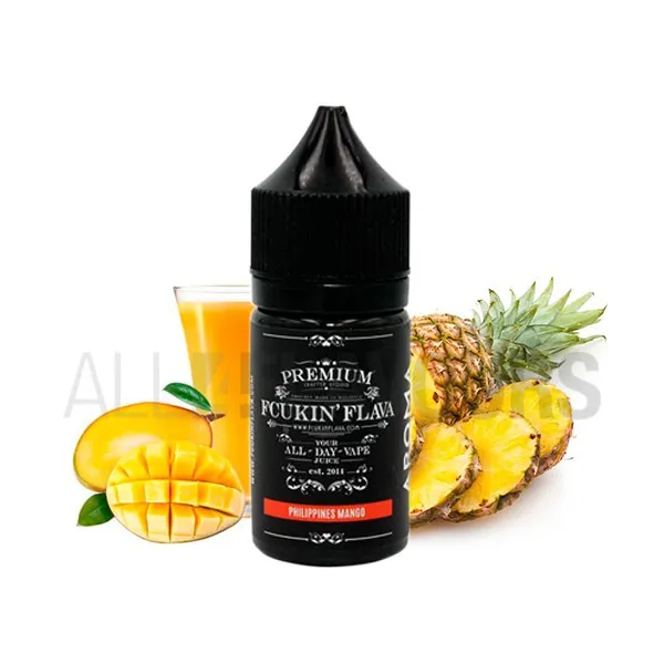 aroma vapeo sin nicotina para mezclar tus líquido vaper Philippines Mango 30ml Fcukin Flava sabor piña y mango