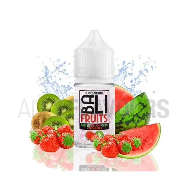 Aroma vapeo 30 ml sabor sandía kiwi sin frescor de la marca americana Kings Crest