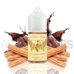 Aroma vapeo 30 ml don juan churros de la marca americana Kings Crest