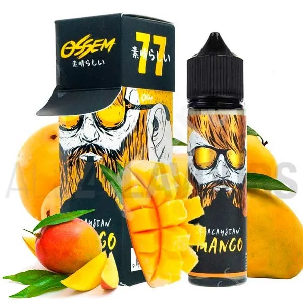 líquido vapeo sin nicotina Malasyan Mango 50 ml Ossem sabor a mango