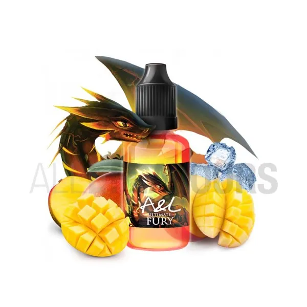 aroma vapeo sin nicotina fury sweet 30 ml marca A&L sabor frutal fresco aroma vapeo sin nicotina fury sweet 30 ml marca A&L sabor frutal fresco