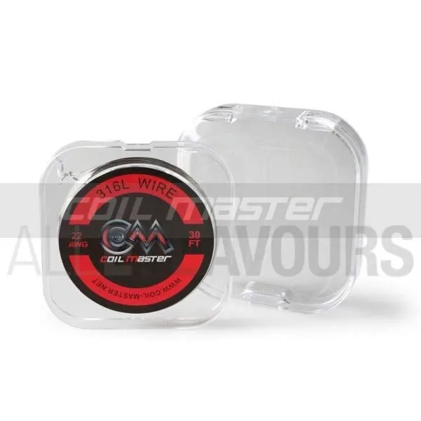 Hilo resistivo 316L 22Ga de Coil Master | All4flavours