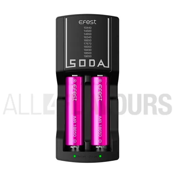 Comprar Cargador Soda Dual Efest | All4flavours