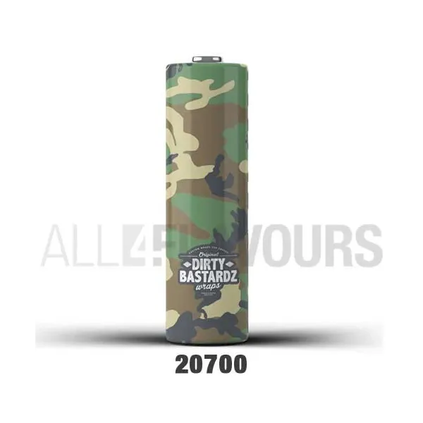 Wrap Batería 20700 Camo ODB Wraps