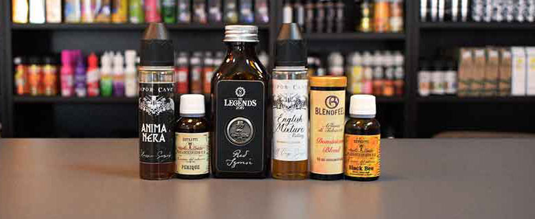 Aromas orgánicos de tabaco vapeo