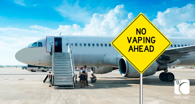 avion transporte vapeo